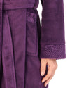 Slenderella Womens 46" Mini Waffle Dressing Gown