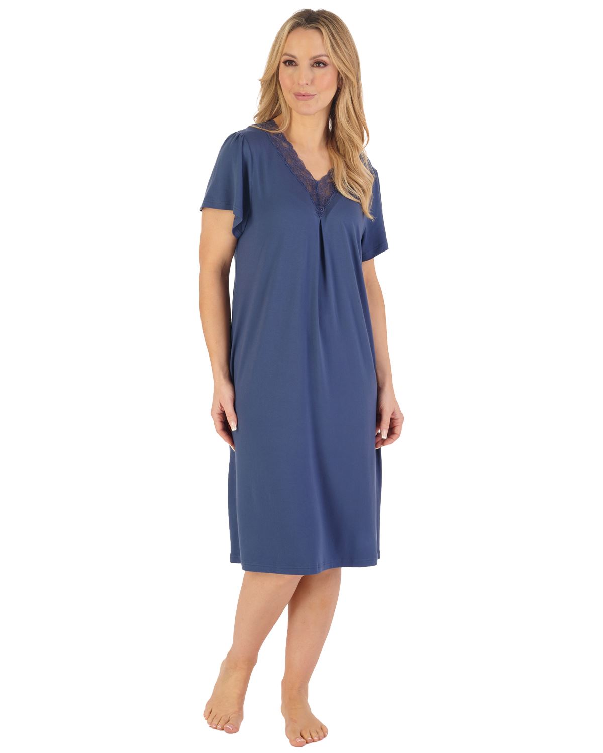 Gaspe Pyjamas Gaspé Womens Supersoft Floral Short Sleeve Nightie – Slumber Hut