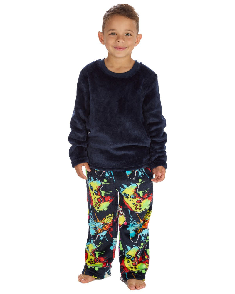 Cargo Bay Boys Polished Fleece Gaming Pyjamas