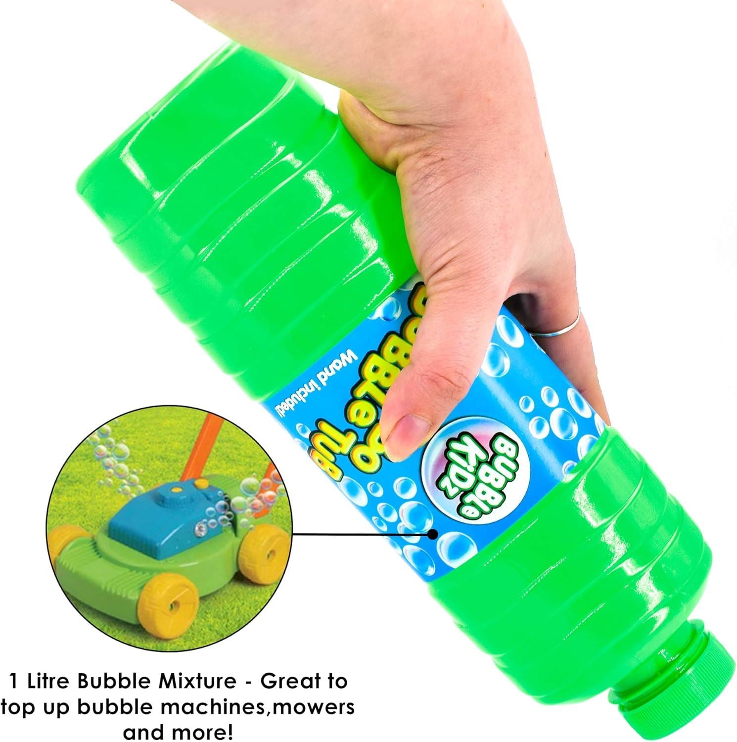 Bubble Kidz Bubble Bazooka Toy and Jumbo Bubble Tub