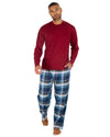 Cargo Bay Mens Flannel Lounge Set