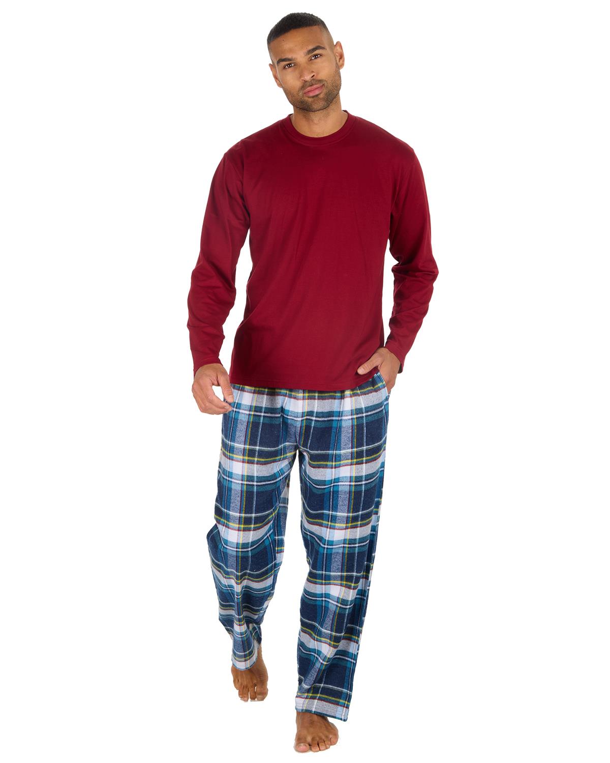Cargo Bay Mens Flannel Lounge Set