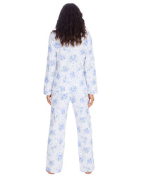 Countess Christie Womens Long Sleeve Floral Cotton Pyjamas