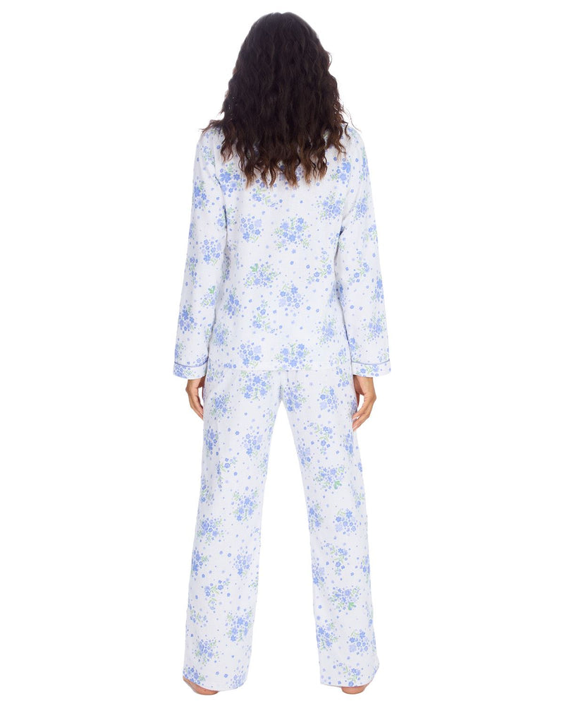 Countess Christie Womens Long Sleeve Floral Cotton Pyjamas