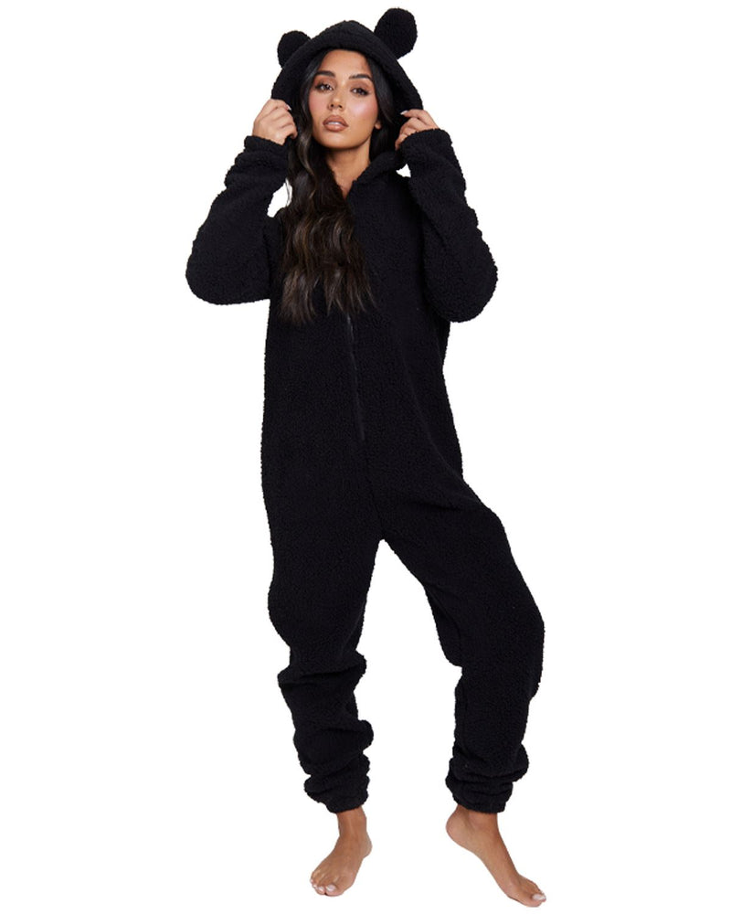 Loungeable Womens Teddy Sherpa Onesie