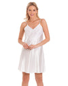 Lady Olga Womens Satin Chemise Nightie