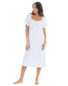 Cottonique Womens Jersey Cotton Short Sleeve Nightie