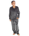 Cargo Bay Boys Polished Fleece Plain Pyjamas