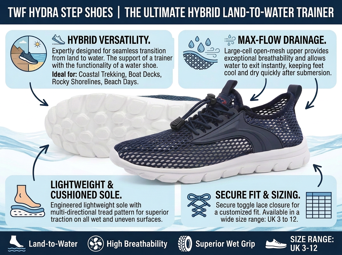 TWF Adults Hydra Step Shoes