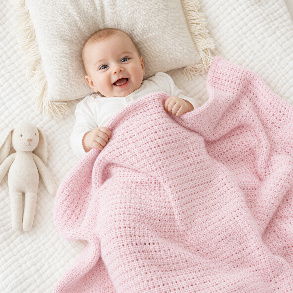 Babytown Cotton Cellular Blanket