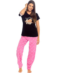 Follow That Dream Womens Soft Jersey Short Sleeve Pyjamas