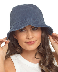 Adults Stonewash Bucket Hat