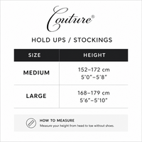 Couture Ultra Gloss Lace Top Hold-ups