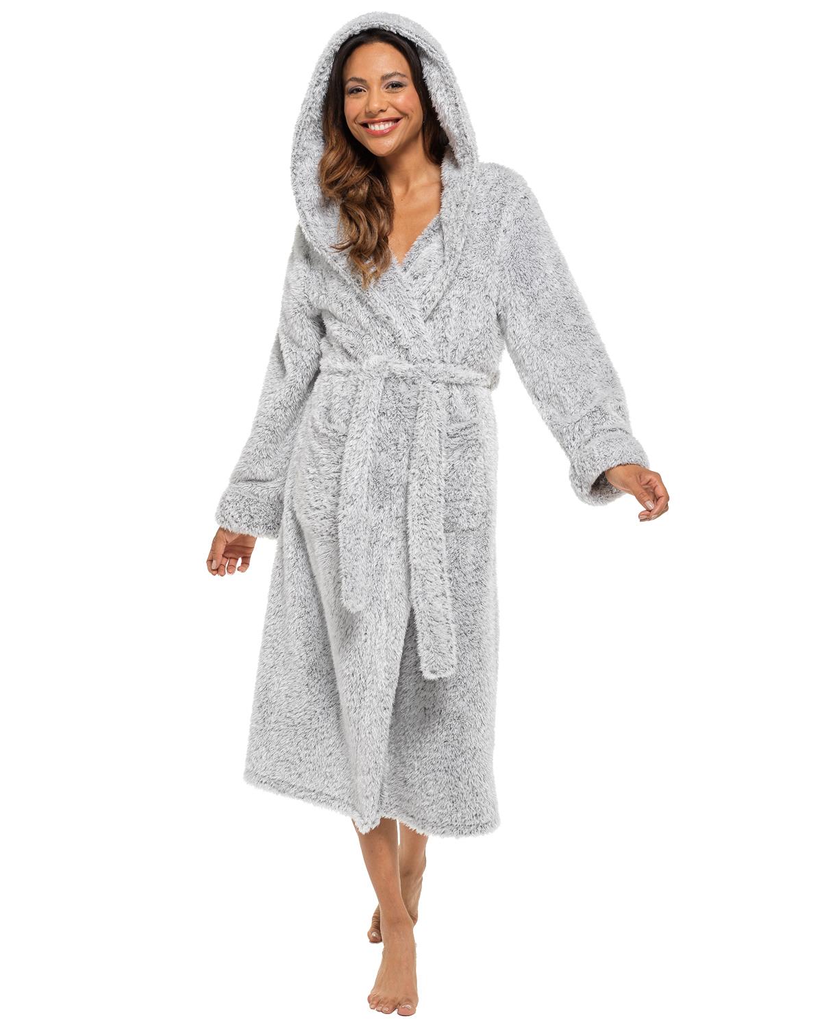 Womens Snowtip Fleece Dressing Gown