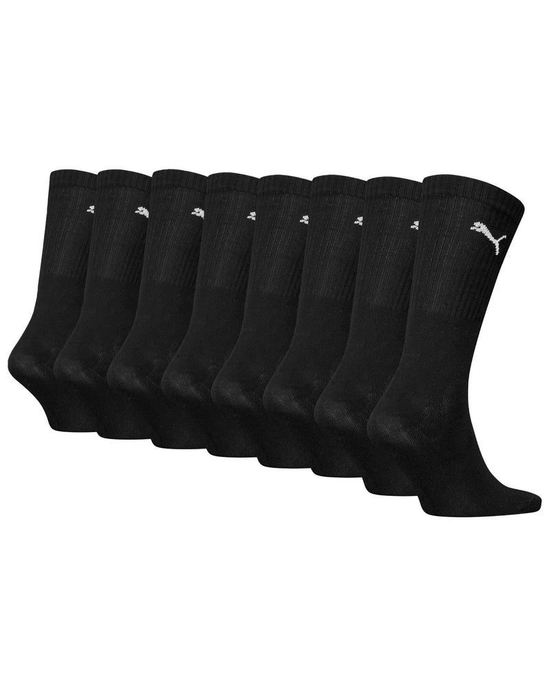 PUMA Promo Unisex 6+2 Pairs Regular Crew/Sneaker/Quarter Socks