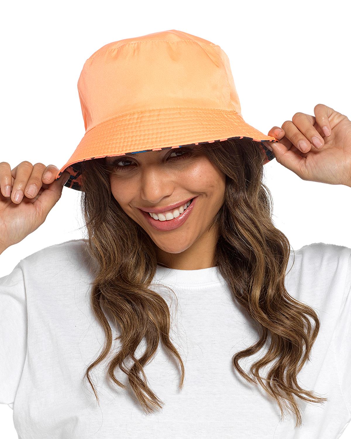 Foxbury Womens Reversible Bucket Hat