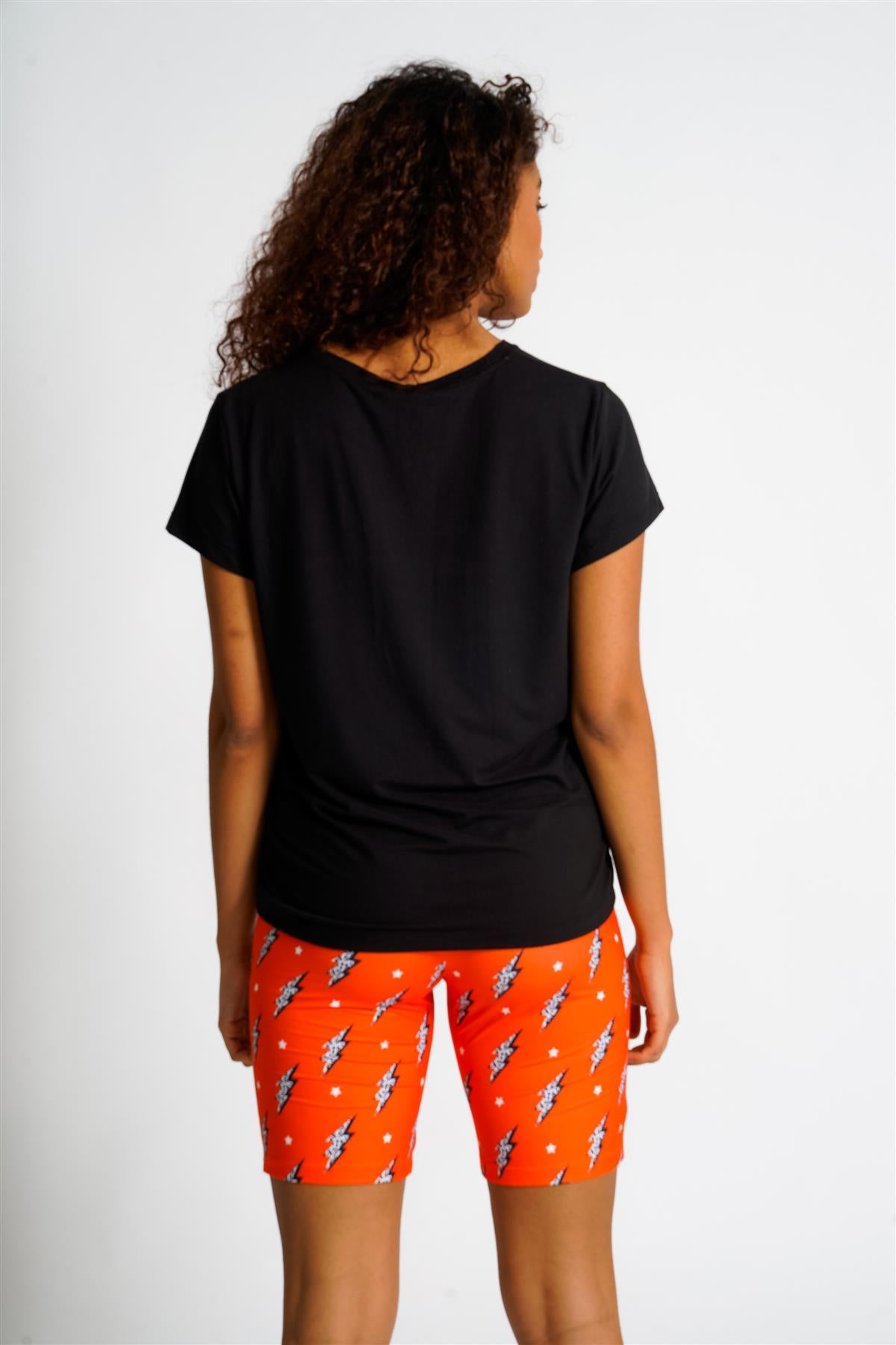 Loungeable Womens Lightning Bolt Short Pyjamas