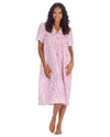 Countess Christie Womens Open Back Woven Poplin Nightie