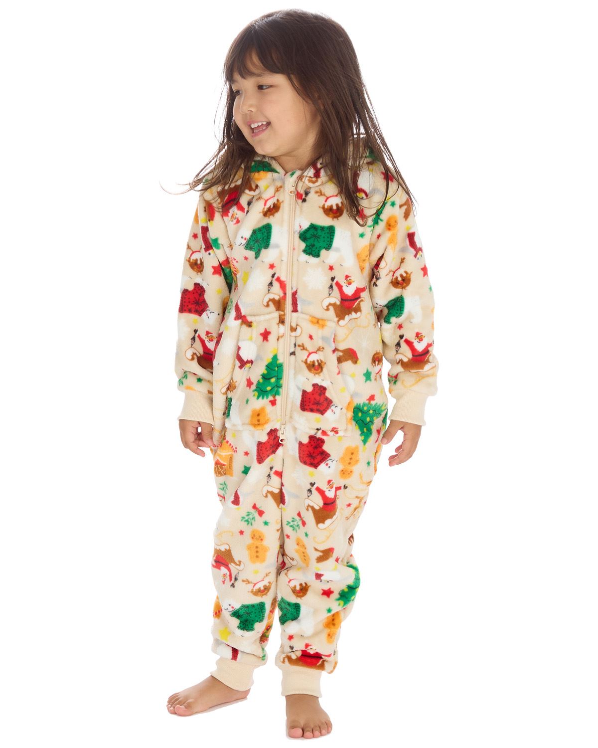 Huggable Matching Family Fleece Christmas Onesies