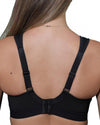 Gemm Womens Sports Bra (with Extender) - Animal Print
