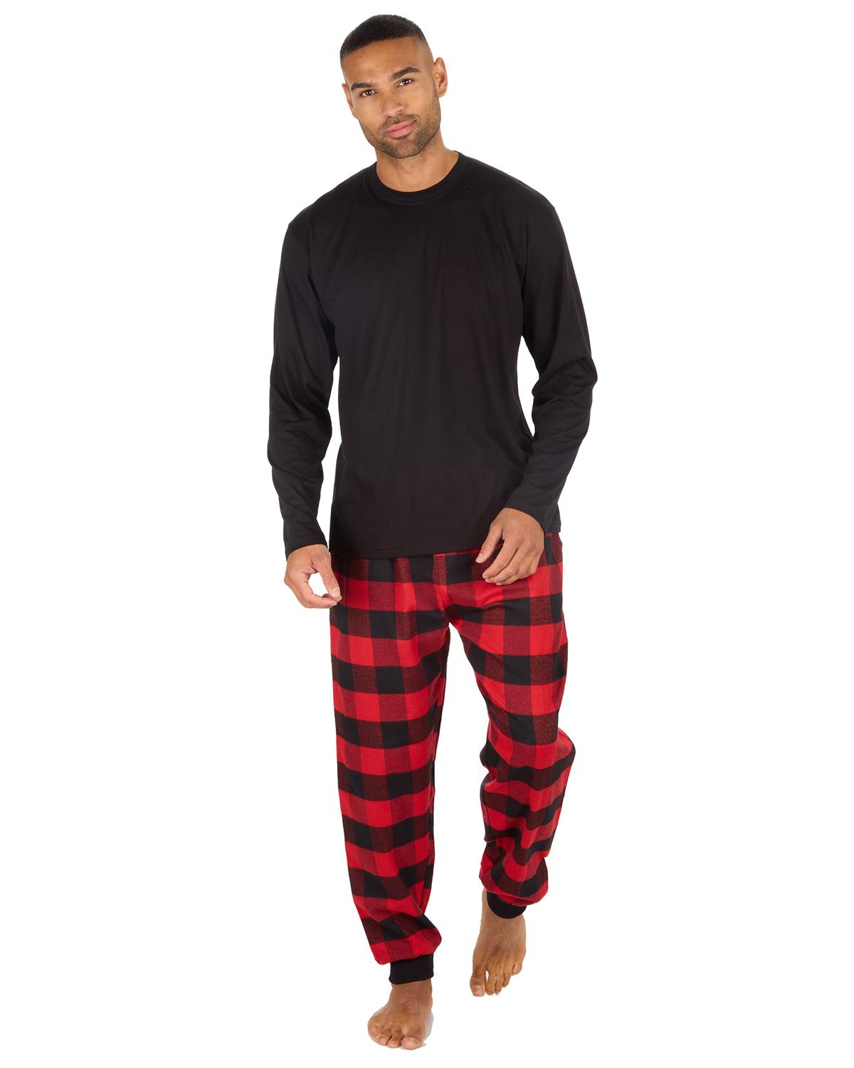 Cargo Bay Mens Flannel Lounge Set