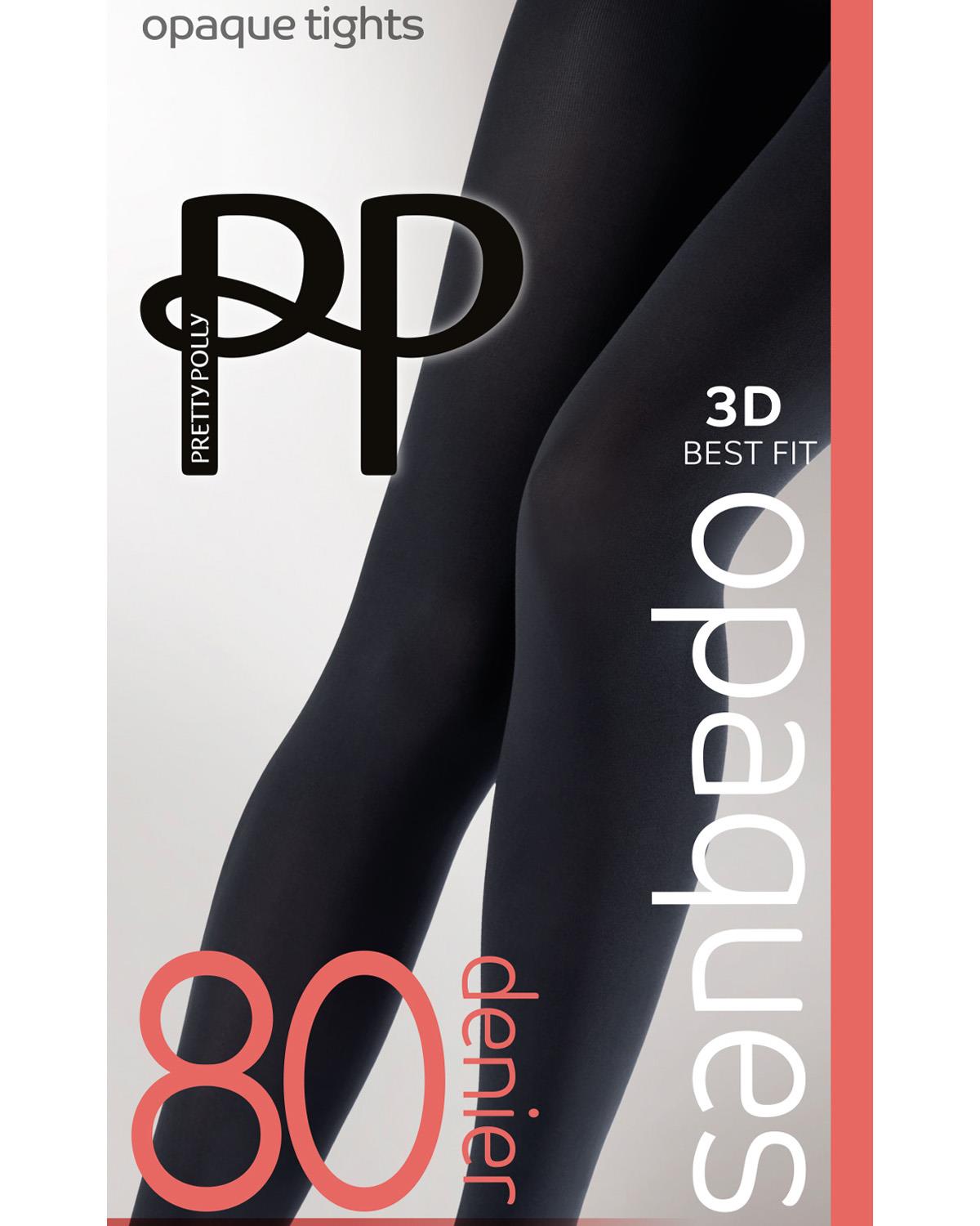 Pretty Polly Womens 80 Denier Opaque Tights