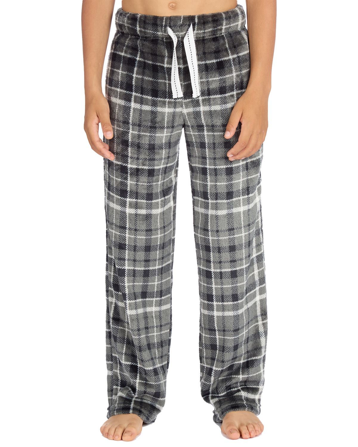 Cargo Bay Boys Polished Fleece Check Lounge Pants