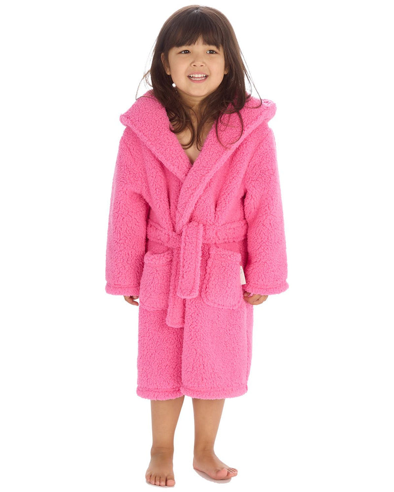 Huggable Girls Borg Hooded Robe