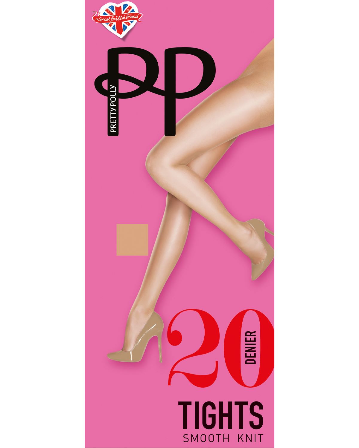 Pretty Polly Womens Everyday 20 Denier Smooth Knit Tights