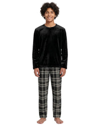 Teen Boys Flannel Fleece Pyjama Set