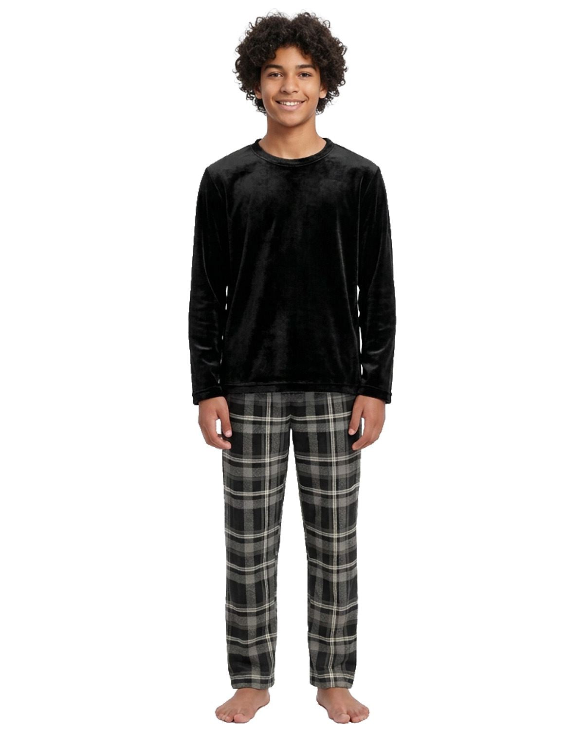 Teen Boys Flannel Fleece Pyjama Set