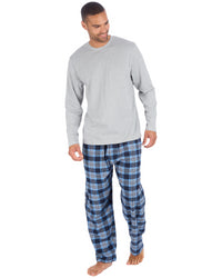 Cargo Bay Mens Flannel Lounge Set