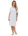 Marlon Womens 36" Harvest Jersey Short Sleeve Nightie