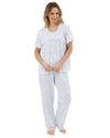 Marlon Womens Harvest Floral Jersey Pyjamas