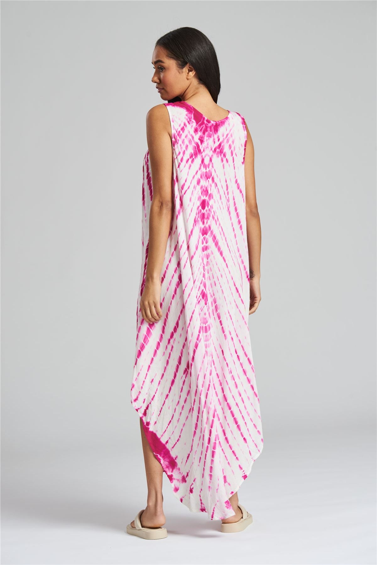 Pistachio Womens Tie Dye Summer Dress