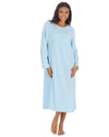Countess Christie Womens Micro Fleece Long Sleeve Nightie