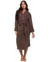 Loungeable Womens Chunky Sherpa Hooded Dressing Gown