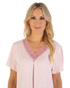Gaspé Womens 40" Supersoft Short Sleeve Nightdress