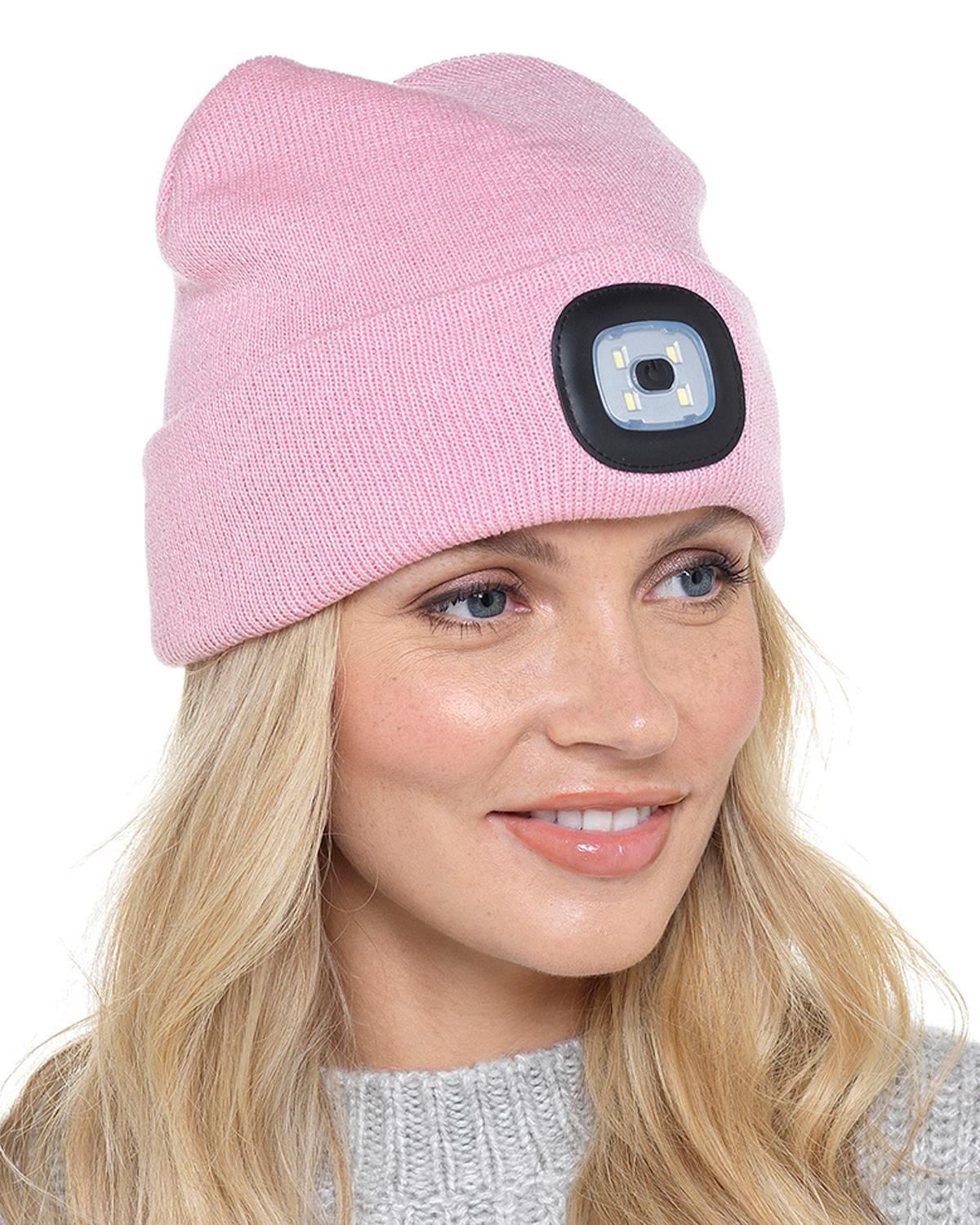 Storm Ridge Rechargeable Beanie LED Light Hat