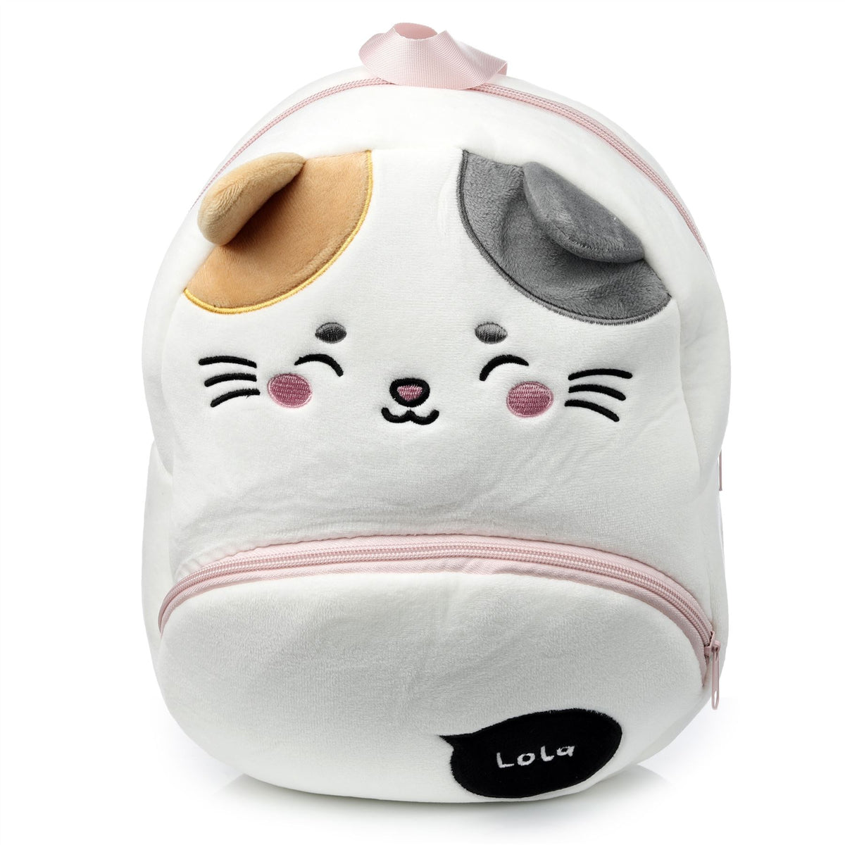 Adoramals Kids Lola the Cat Plush Backpack