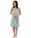Indigo Sky Womens Lemon Fruit 36" Chemise