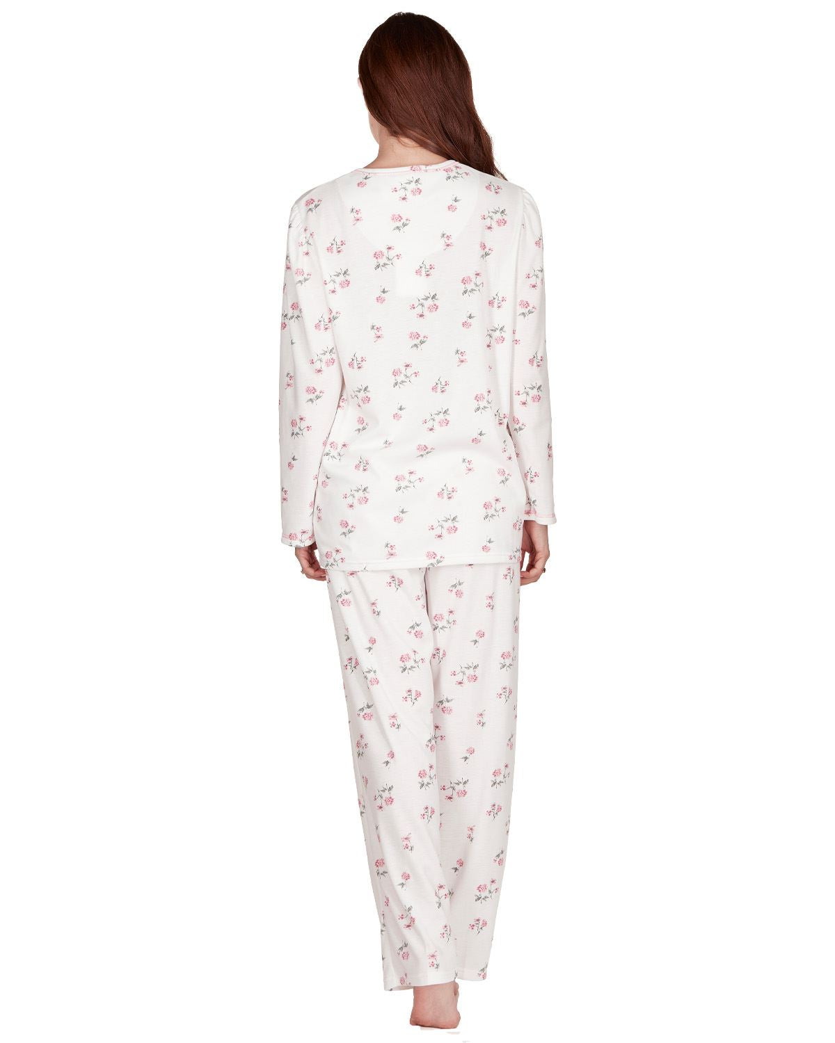 La Marquise Womens 'Florentine' Cuddleknit Long Sleeve Pyjamas