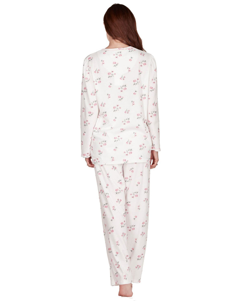 La Marquise Womens 'Florentine' Cuddleknit Long Sleeve Pyjamas
