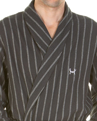 Haigman Mens Brushed Cotton Dressing Gown