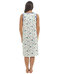 Slumber Hut Womens Sleeveless Floral Nightie