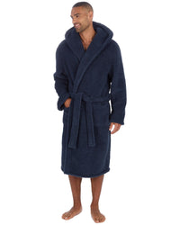 Cargo Bay Mens Borg Fleece Dressing Gown