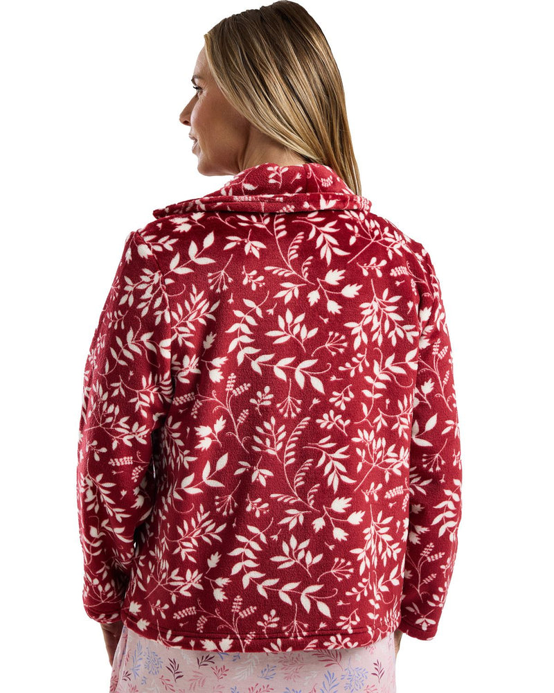 Marlon Womens Claudette Zip Bedjacket