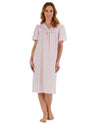 Slenderella Womens Open Back Polycotton Nightie