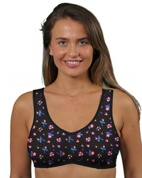 Gemm Womens Cotton Overhead Wireless Bra