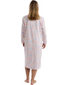 Marlon Womens Winter Leaf 40" Fleece Nightdress